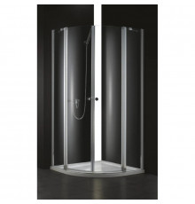 Душевой уголок Cezares Elena 90x90 см прозрачное стекло ELENA-W-R-22-90-C-Cr