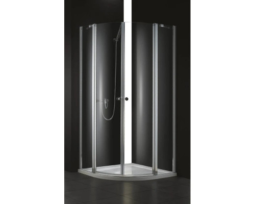 Приобрести Душевой уголок Cezares Elena 90x90 см прозрачное стекло ELENA-W-R-22-90-C-Cr в магазине сантехники Santeh-Crystal.ru