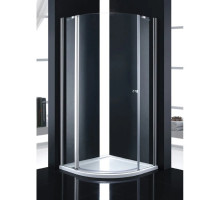 Душевой уголок Cezares Elena 90x90 см текстурное стекло ELENA-W-R-11-90-P-Cr-L