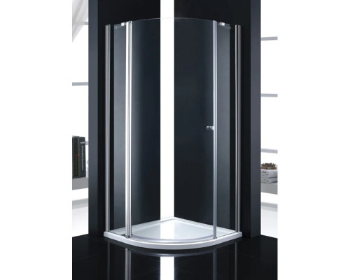 Приобрести Душевой уголок Cezares Elena 90x90 см текстурное стекло ELENA-W-R-11-90-P-Cr-L в магазине сантехники Santeh-Crystal.ru