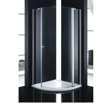 Душевой уголок Cezares Elena 90x90 см текстурное стекло ELENA-W-R-11-90-P-Cr-R