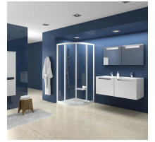 Душевой уголок 80х80 см Ravak Supernova SKCP4 31140100ZG Grape