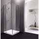 Приобрести Душевой уголок Cezares Verona 90x90 см текстурное стекло VERONA-W-A-2-90-P-Cr в магазине сантехники Santeh-Crystal.ru