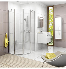 Душевой уголок Ravak Chrome CSKK4-90 блестящий Transparent 3Q170C00Z1