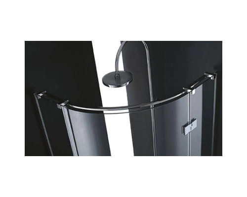 Приобрести Душевой уголок Cezares Bergamo-Arco 90x90 см прозрачное стекло BERGAMO-W-R-1-90-ARCO-C-Cr-L в магазине сантехники Santeh-Crystal.ru