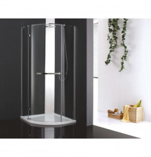 Душевой уголок Cezares Bergamo-Arco 90x90 см прозрачное стекло BERGAMO-W-R-1-90-ARCO-C-Cr-L