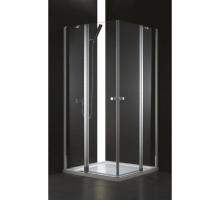 Душевой уголок Cezares Elena 100x100 см прозрачное стекло ELENA-W-A-22-100-C-Cr