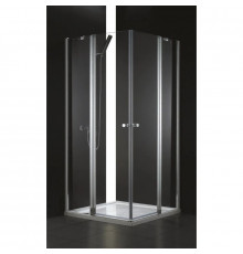 Душевой уголок Cezares Elena 100x100 см прозрачное стекло ELENA-W-A-22-100-C-Cr