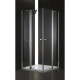 Заказать Душевой уголок Cezares Elena 100x100 см прозрачное стекло ELENA-W-A-22-100-C-Cr в магазине сантехники Santeh-Crystal.ru