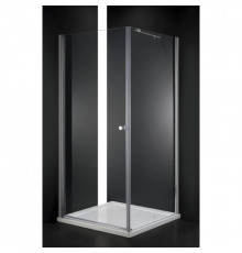 Душевой уголок Cezares Elena 80x80 см прозрачное стекло ELENA-W-A-1-80-C-Cr
