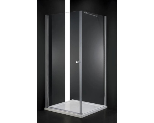 Заказать Душевой уголок Cezares Elena 80x80 см прозрачное стекло ELENA-W-A-1-80-C-Cr в магазине сантехники Santeh-Crystal.ru