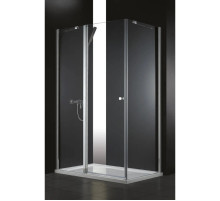 Душевой уголок Cezares Elena 90x80 см прозрачное стекло ELENA-W-AH-1-90/80-C-Cr