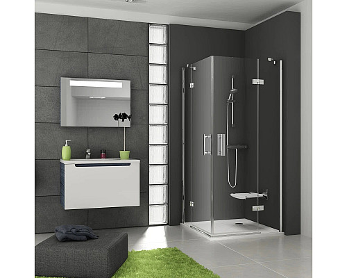 Santeh-Crystal.ru: Душевой уголок Ravak SmartLine SMSRV4-90 хром Transparent 1SV77A00Z1 Купить Душевой уголок Ravak SmartLine SMSRV4-90 хром Transparent 1SV77A00Z1 в магазине сантехники Santeh-Crystal.ru
