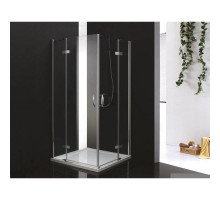 Душевой уголок Cezares Bergamo 90x90 см прозрачное стекло BERGAMO-W-A-2-90-C-Cr