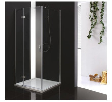 Душевой уголок Cezares Bergamo 90x90 см прозрачное стекло BERGAMO-W-A-1-90-C-Cr-L