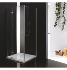 Душевой уголок Cezares Bergamo 90x90 см прозрачное стекло BERGAMO-W-A-1-90-C-Cr-L