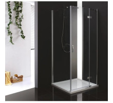 Душевой уголок Cezares Bergamo 90x90 см прозрачное стекло BERGAMO-W-A-1-90-C-Cr-R