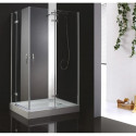 Душевой уголок Cezares Bergamo 100x90 см прозрачное стекло BERGAMO-W-AH-2-100/90-C-Cr-R