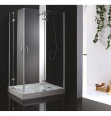 Душевой уголок Cezares Bergamo 100x90 см текстурное стекло BERGAMO-W-AH-2-100/90-P-Cr-R