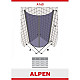 Заказать Душевой уголок Alpen Alpina Quadrant 94х94 см прозрачное стекло A160N-100 в магазине сантехники Santeh-Crystal.ru