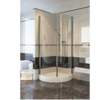 Душевой уголок Alpen Alpina Quadrant 83х83 см прозрачное стекло A160N-90