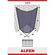 Приобрести Душевой уголок Alpen Alpina Quadrant 88х88 см прозрачное стекло A370N-90 в магазине сантехники Santeh-Crystal.ru