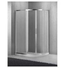 Душевой уголок BelBagno Sela 100х80 см текстурное стекло SELA-RH-2-100/80-Ch-Cr