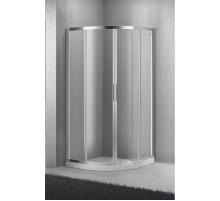 Душевой уголок BelBagno Sela 95х95 см текстурное стекло SELA-R-2-95-Ch-Cr