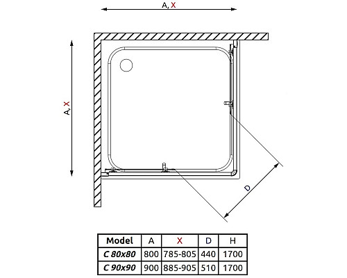 Santeh-Crystal.ru: Душевой уголок Radaway Premium Plus C 80×80 30461-01-08N коричневое Купить Душевой уголок Radaway Premium Plus C 80×80 30461-01-08N коричневое в магазине сантехники Santeh-Crystal.ru