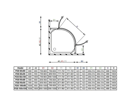 Santeh-Crystal.ru: Душевой уголок Radaway Torrenta PDD E 100×80 графитовое Приобрести Душевой уголок Radaway Torrenta PDD E 100×80 графитовое в магазине сантехники Santeh-Crystal.ru