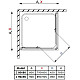 Приобрести Душевой уголок Radaway Classic C 80×80 белый/матовое в магазине сантехники Santeh-Crystal.ru
