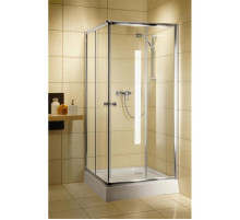 Душевой уголок Radaway Classic C 80×80 белый/графитовое