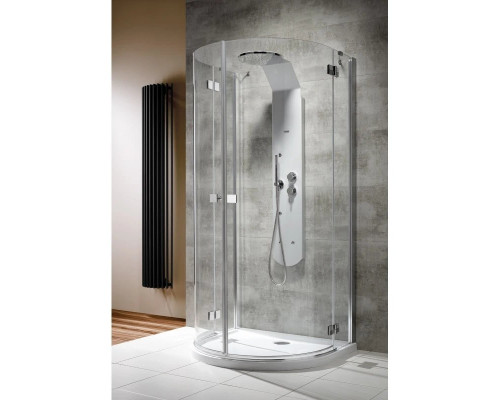 Приобрести Душевой уголок Radaway Almatea P 100×90 графитовое в магазине сантехники Santeh-Crystal.ru