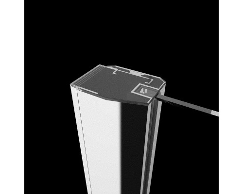 Заказать Душевой уголок Radaway Almatea KDD 90R×80L коричневое в магазине сантехники Santeh-Crystal.ru