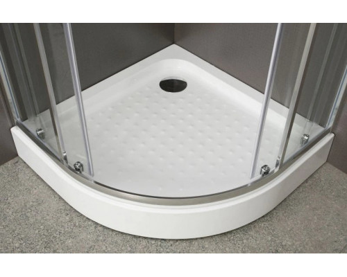 Купить Душевой уголок с поддоном 80х80х200 см BelBagno Uno текстурное UNO-GL-R-2-80-P-CR-TR в магазине сантехники Santeh-Crystal.ru