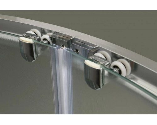 Приобрести Душевой уголок с поддоном 90х90х200 см BelBagno Uno прозрачное UNO-GL-R-2-90-C-CR-TR в магазине сантехники Santeh-Crystal.ru