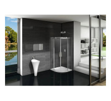 Душевой уголок 90х90 см Good Door Galaxy R-TD-90-C-CH прозрачное