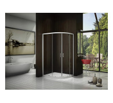 Душевой уголок 120х80 см Good Door Latte R-120-C-WE прозрачное