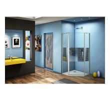 Душевой уголок 100х100 см Good Door Fantasy PNT-100-F-CH прозрачный с рисунком