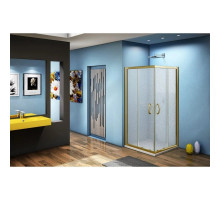 Душевой уголок 80х80 см Good Door Jazze CR-80-G-BR grape