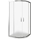 Купить Душевой уголок 80х80 см Good Door Infinity R-80-G-CH grape в магазине сантехники Santeh-Crystal.ru