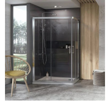 Душевой уголок 120x90 см Ravak 10° 0ZVG70100Z1 белый прозрачное