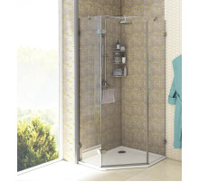 Душевой уголок 98х98 см Акватон Lax FES L 1AX023SSXX000 прозрачное