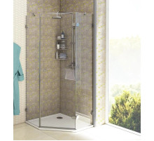 Душевой уголок 98х98 см Акватон Lax FES R 1AX024SSXX000 прозрачное