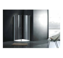 Душевой уголок 80x80 см Gemy New Rockcoco S03062B прозрачное