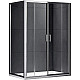Купить Душевой уголок 160х100 см Gemy Victoria S30192B-A100 прозрачное в магазине сантехники Santeh-Crystal.ru