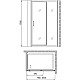Приобрести Душевой уголок 100х70 см Gemy Sunny Bay S28191A-A70 прозрачное в магазине сантехники Santeh-Crystal.ru