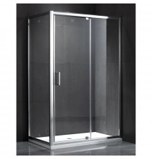 Душевой уголок 110х100 см Gemy Sunny Bay S28191C-A100 прозрачное