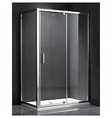 Душевой уголок 120х70 см Gemy Sunny Bay S28191B-A70 прозрачное