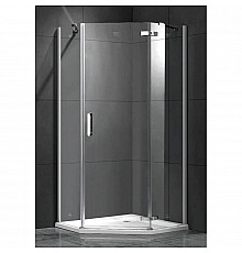 Душевой уголок 80х80 см Gemy Fall Tea S29095 прозрачное